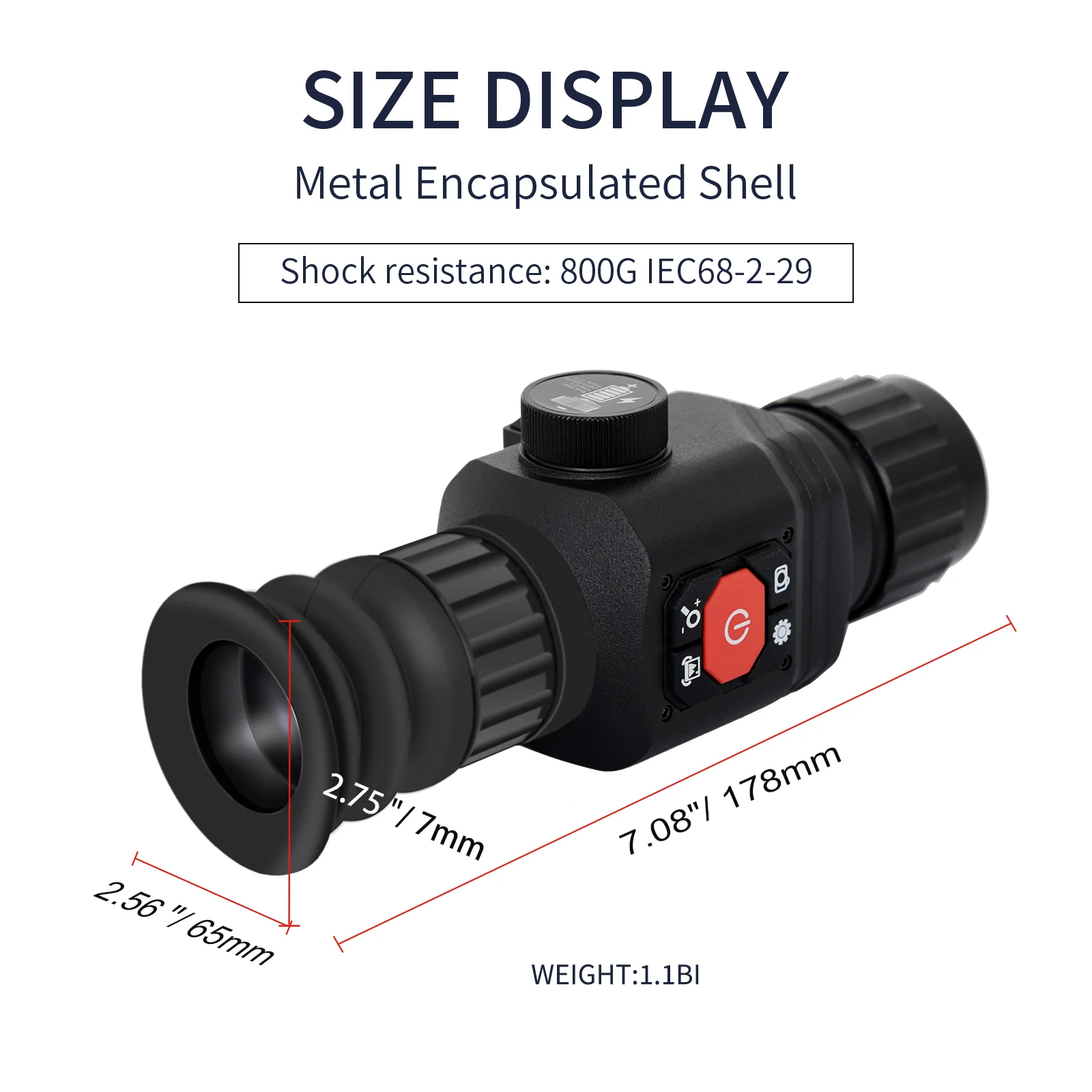Handheld Small Cheap Thermal Imaging Infrared Monocular Night Vision Hunt Scope Thermal  Monocular