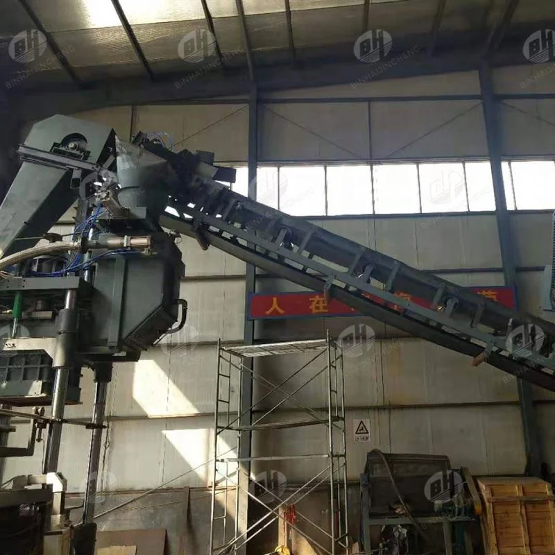China Foundry Green Sand Casting Horizontal Flaskless Moulding Machine and Molding Line Good As Sinto and DISA