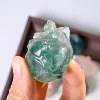 fluorite human heart carving