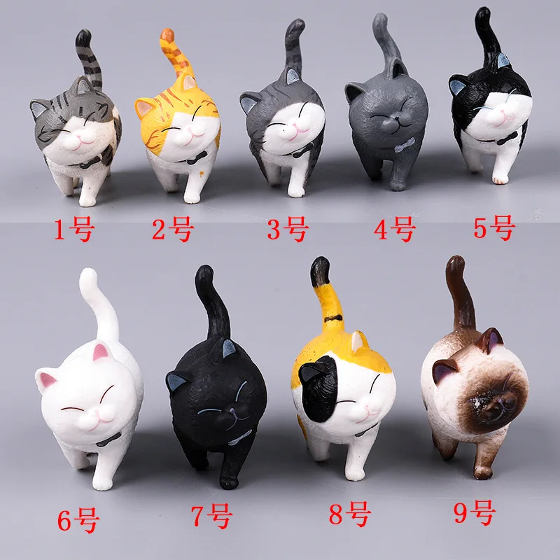 cartoon cat action figure toy