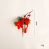 Red christmas bird