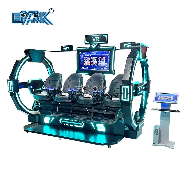 Virtual Reality Arcade Games 9D Vr Simulator Seats 9D Dynamic Equipment  Vr Cinema