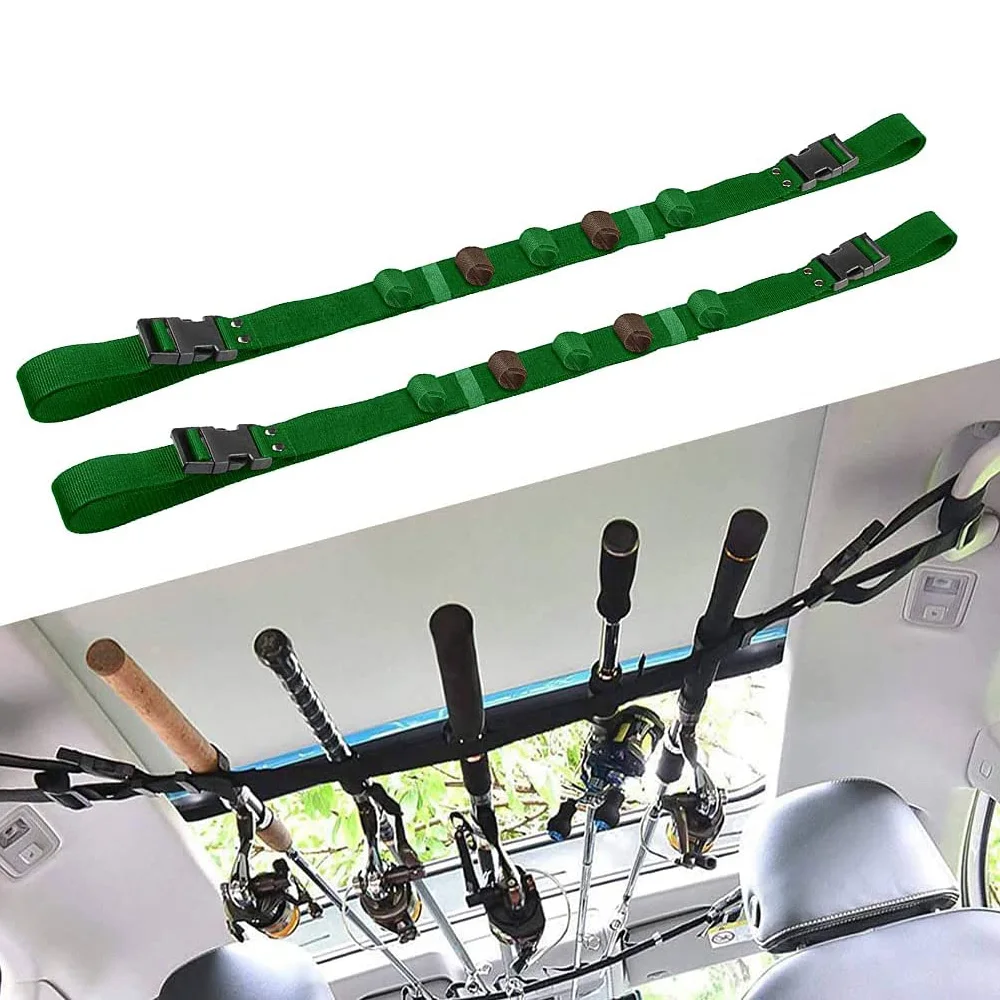 Sangles de Rack de canne à pêche pour véhicule, réglables