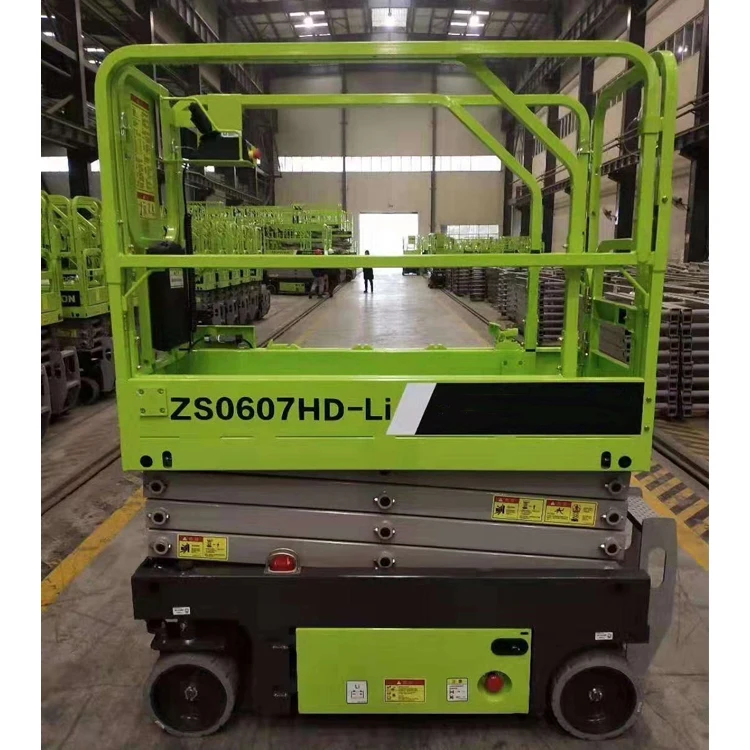 Hydraulic 12 Meters Scissor Lift ZS1212HD-Li - 250kg Capacity for