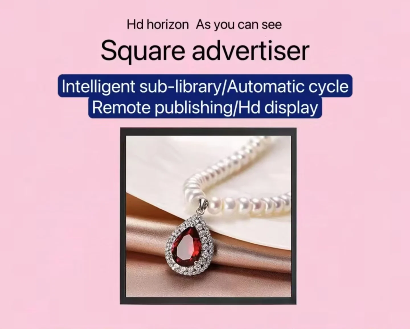 22 inch DV220X2M-NV0 Square advertising display 1920x1920 high brightness 500 cd/m2 (Typ.) BOE Display advertising screen details