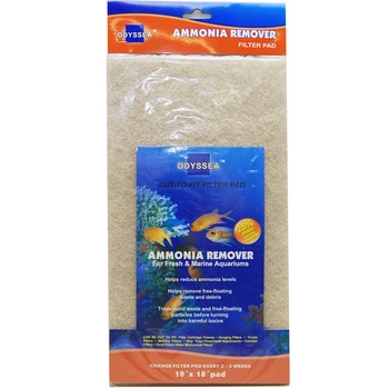 Fish pond aquarium accessories ODYSSEA filter pad ammonia phosphate nitrate remover polyfiber active carbon filter pad