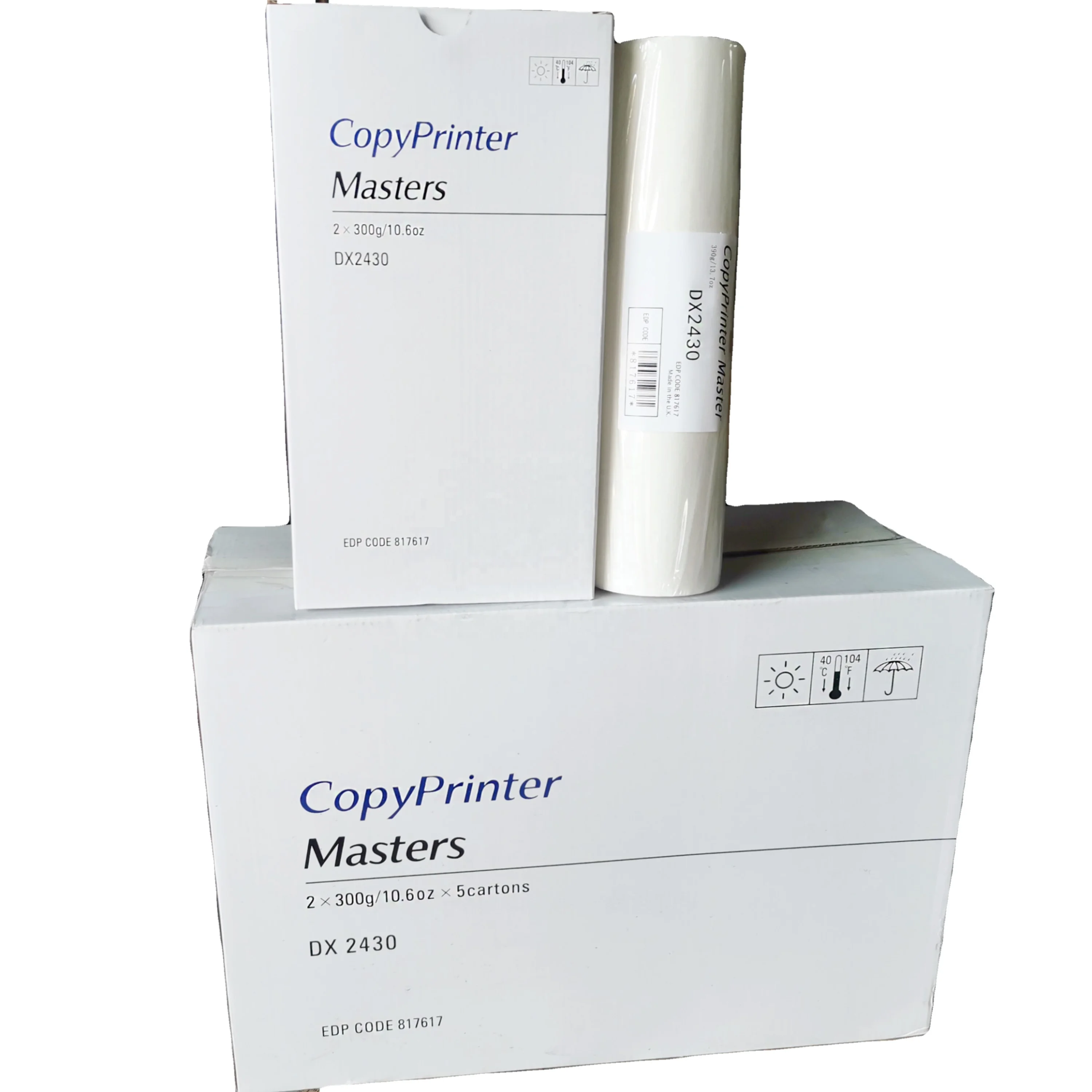 Comstar Compatible Ricoh DX-2430 Master Paper Roll 817612 for Ricoh Priport DX2430 Master