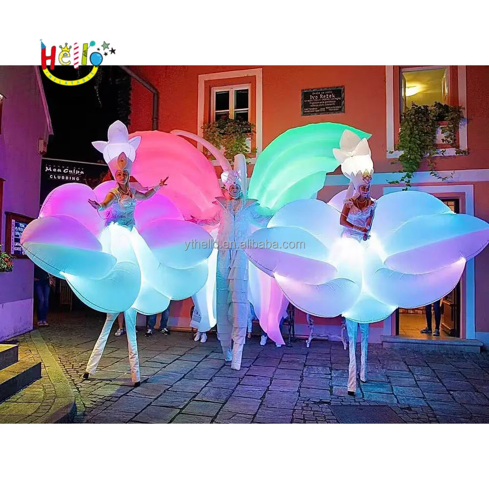 Performance Parade Flower Dress Inflatable Plant Costume