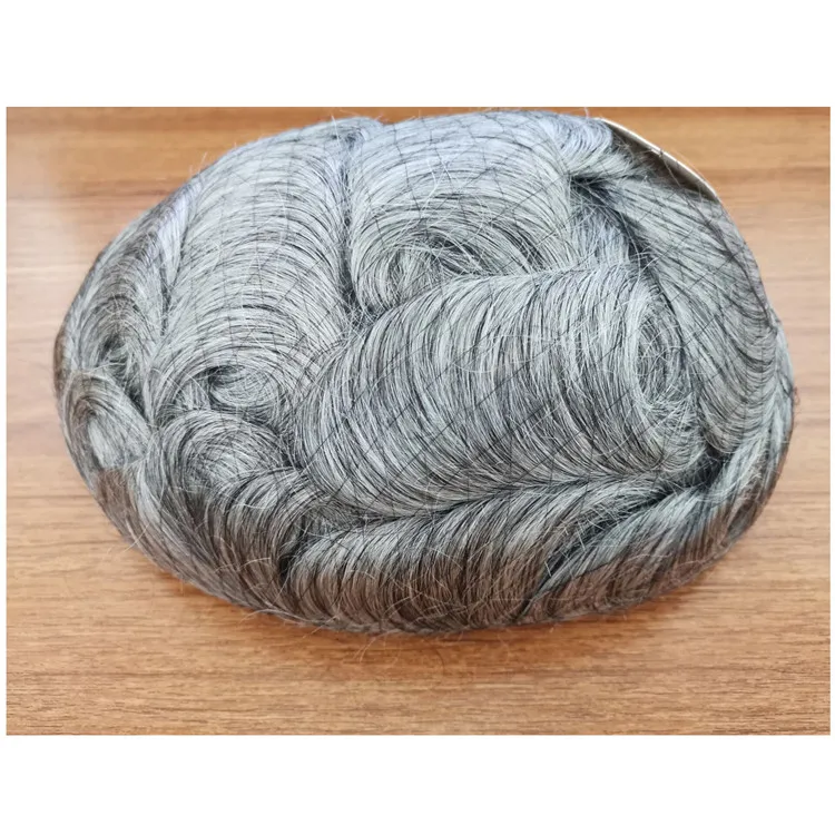 toupee with grey