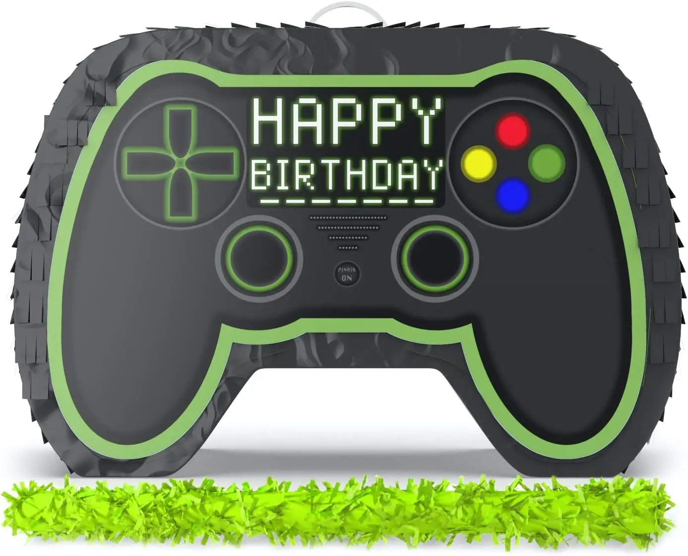 Custom Pinata Video Game Controller Pinatas Bundle With Blindfold And