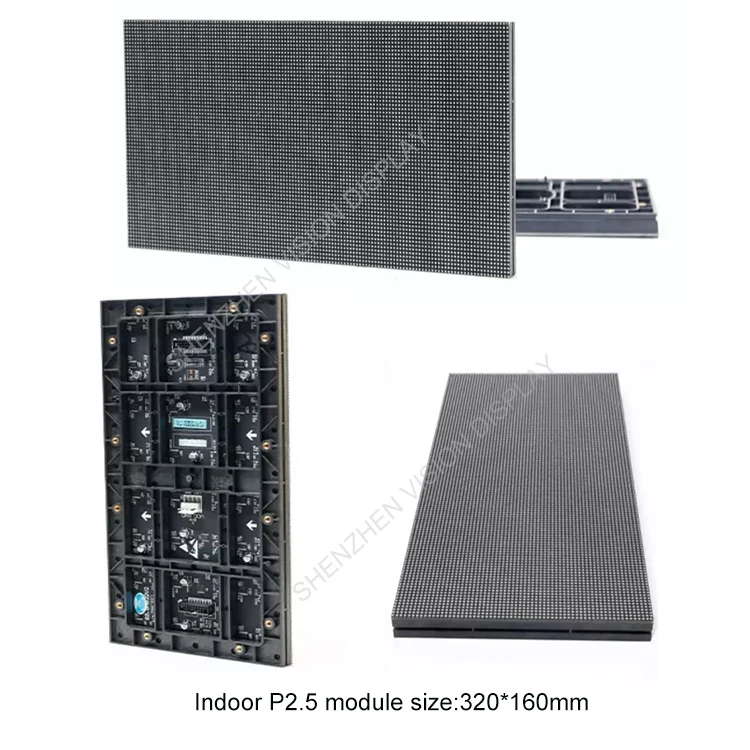 Led Video Wall Panel P2.5 Flexible LED Display Module - 320x160mm ...