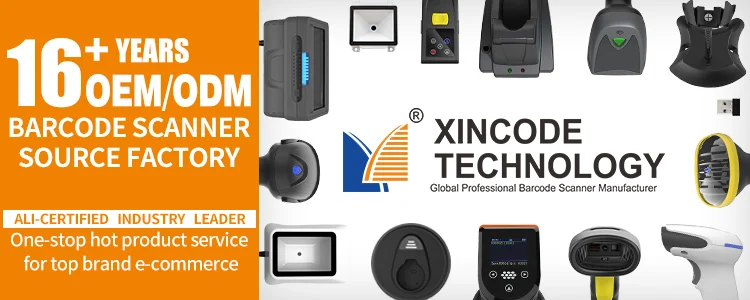 Xincode 2D 1D el kablosuz barkod tarayıcı tarama tabancası kablolu Usb barkod okuyucu mağaza süpermarket depo envanter