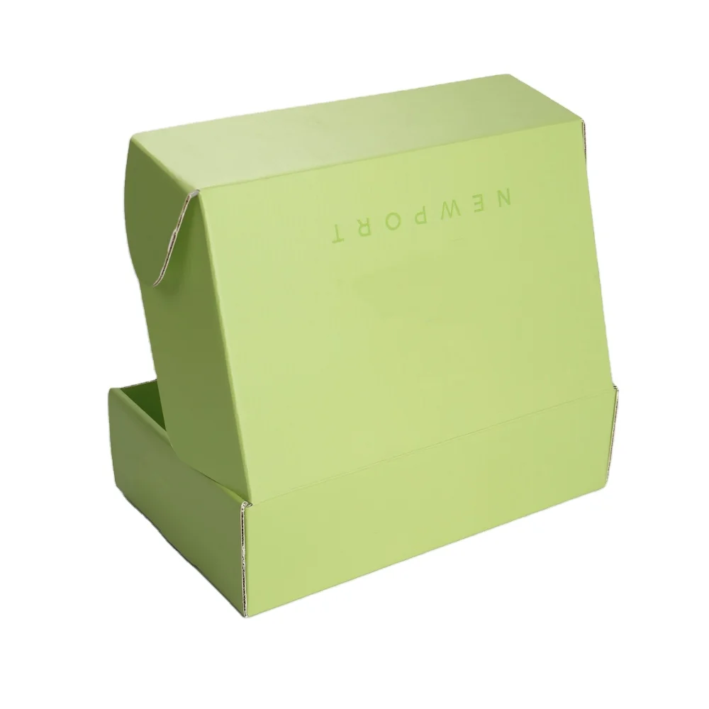 product custom gold foil embossed corrugated mailer box printed cloth packaging folding corrugated cardboard mailer box for skirts-5