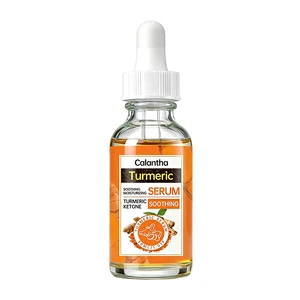 Calantha Organic Herbal Turmeric & Nicotinamide Whitening Serum Dark Spot Eraser Brightening Skin Fades Blemishes Acne Face Care