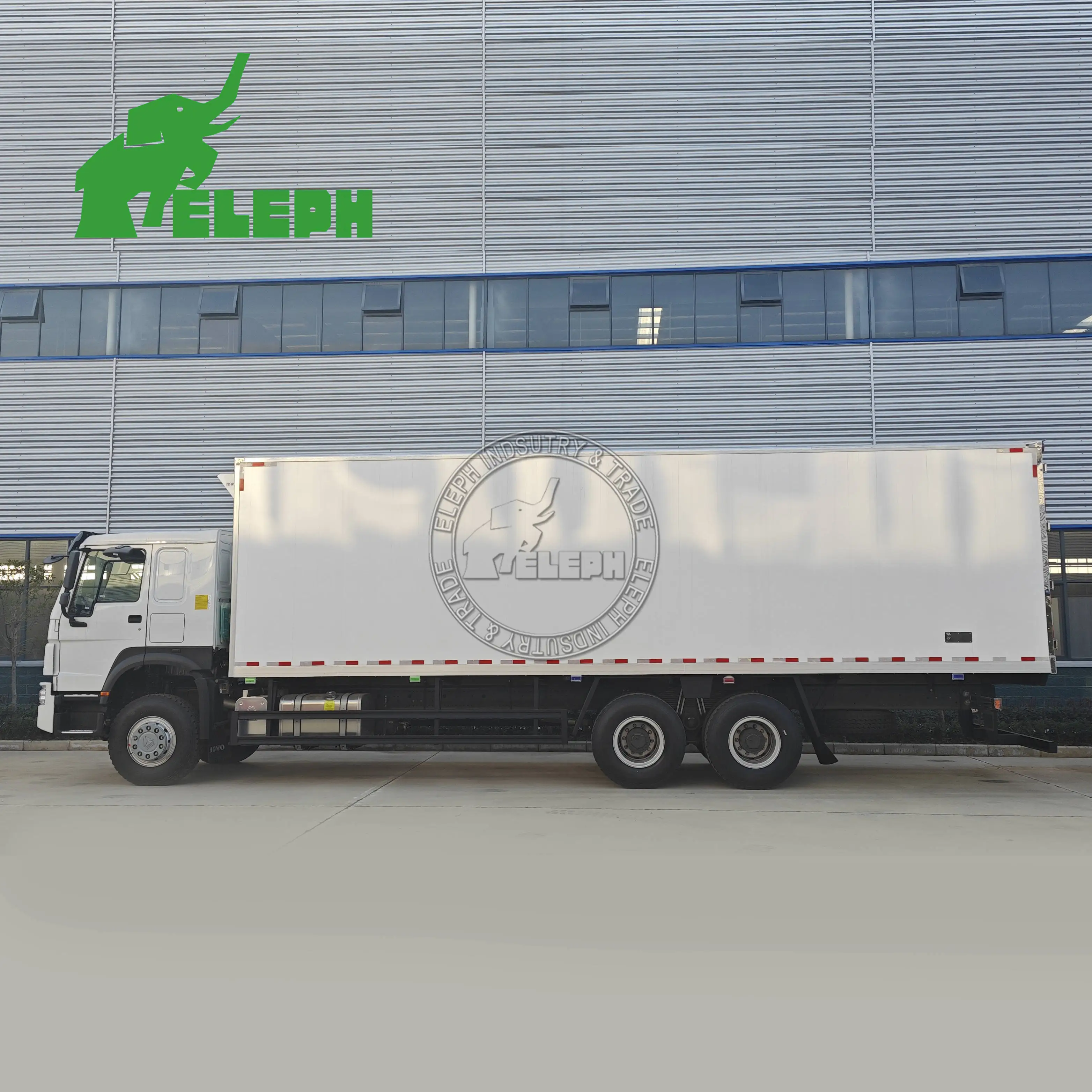 Reefer Refrigerated Box Electric Gas Absorption Farm Refrigerator Semi Trailer for Sale