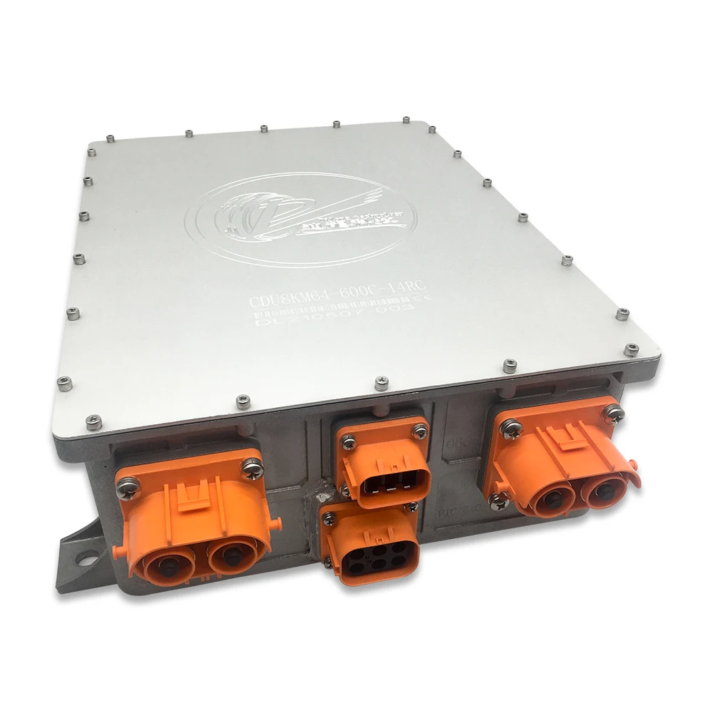 Dilong OBC DCDC PDU 3 in 1 Onboard Integrated Charger 6.6kW EV on Board Charger and 1.5kW DC DC Converter Combo Unit