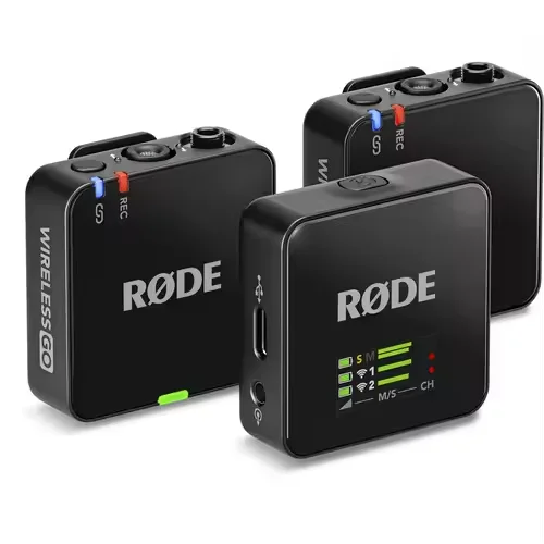 RODE Wireless Go2 II - Super-Mini Wireless Lavalier Mic