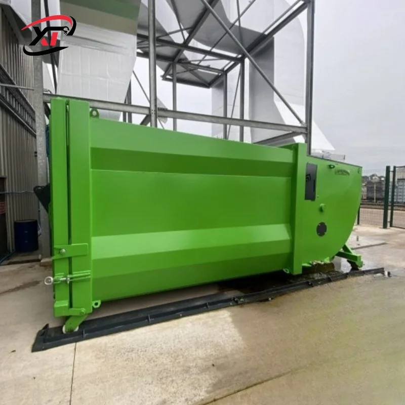 Smart High Efficiency Garbage Compactor Waste Collector and Rubbish Compressor for Restaurant Hotel Waste Treatment Machinery