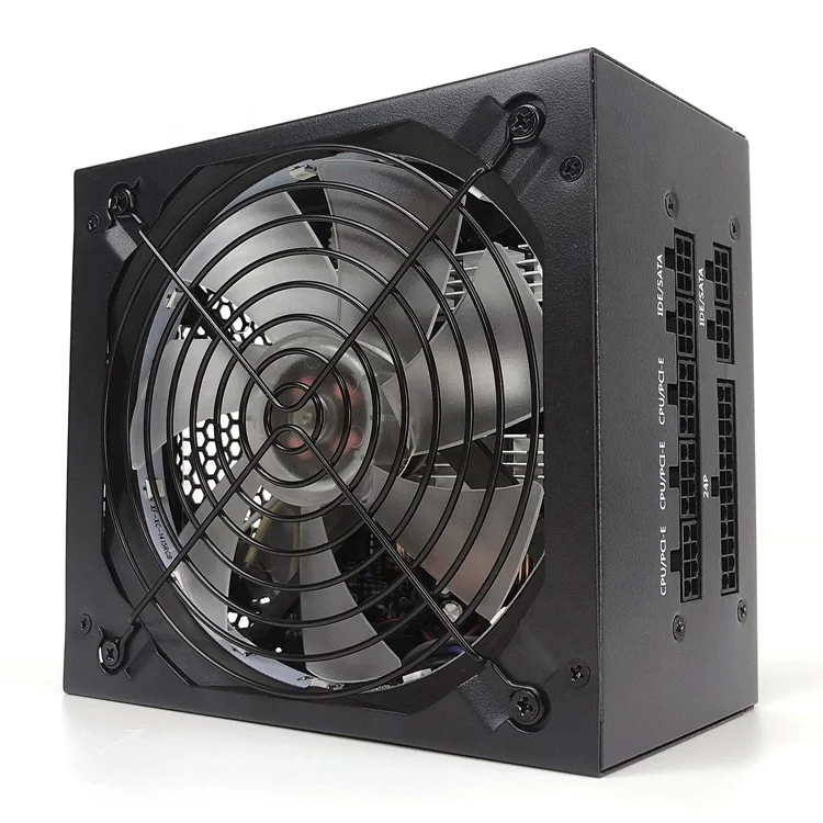 Блок питания ATX 24Pin Real 750W 80 + Active PFC DC-DC, корпус компьютера