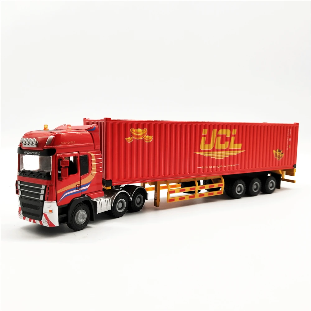 28cm Covenant Transport Services Truck model 1:50 Container truck model O.A.S ship model