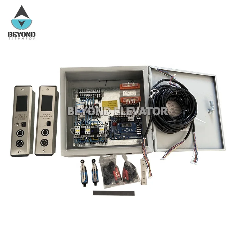 Full Dumbwaiter Control Panel with Wiring /home Lift Controller System with Call Panel Full Kit 2 Floors Villa Elevator