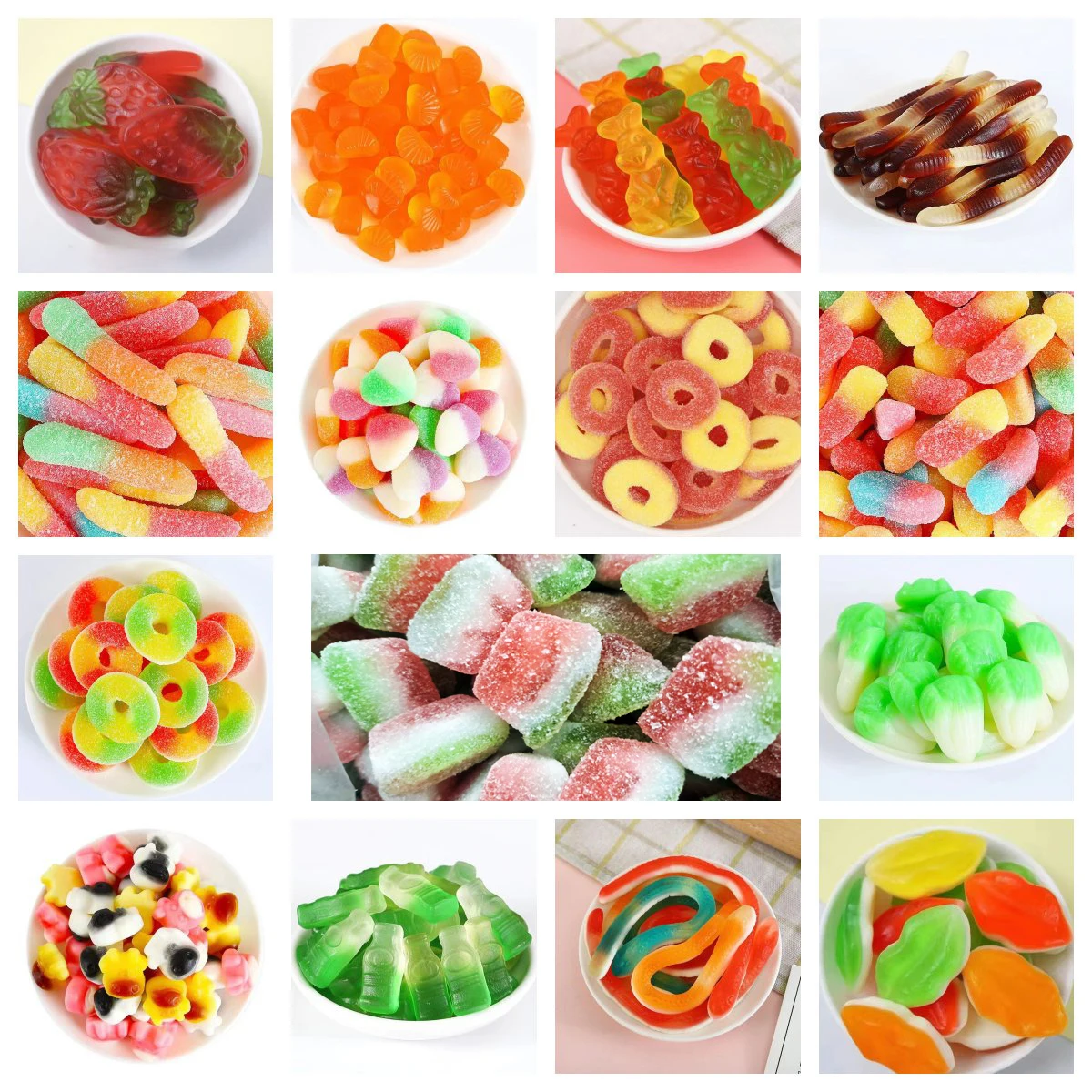 Funny Tooth Shape Fruit Shape Soft Candy Halloween Gummy Candy Halloween Vampire Scare Funny Teeth Shaped Jelly Gummy Candy
