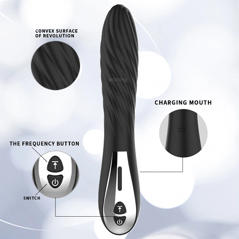 Vibromasseur Baguette Rose En Silicone Pour Stimulation Clitoridienne Et Vaginale - Neuf - Marque Toyz4lovers