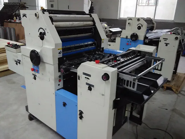 Automatic Offset Printer Two Color Magazine Sheet Fed Offset Printing Machine for Newspaper Booklet Brochure