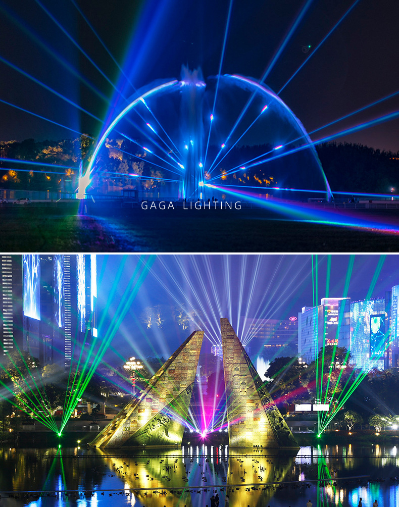 40 Watt Rgb Animation Waterproof Outdoor Sky Beam Laser Light For Landmark,Lighten,Scenic Spot