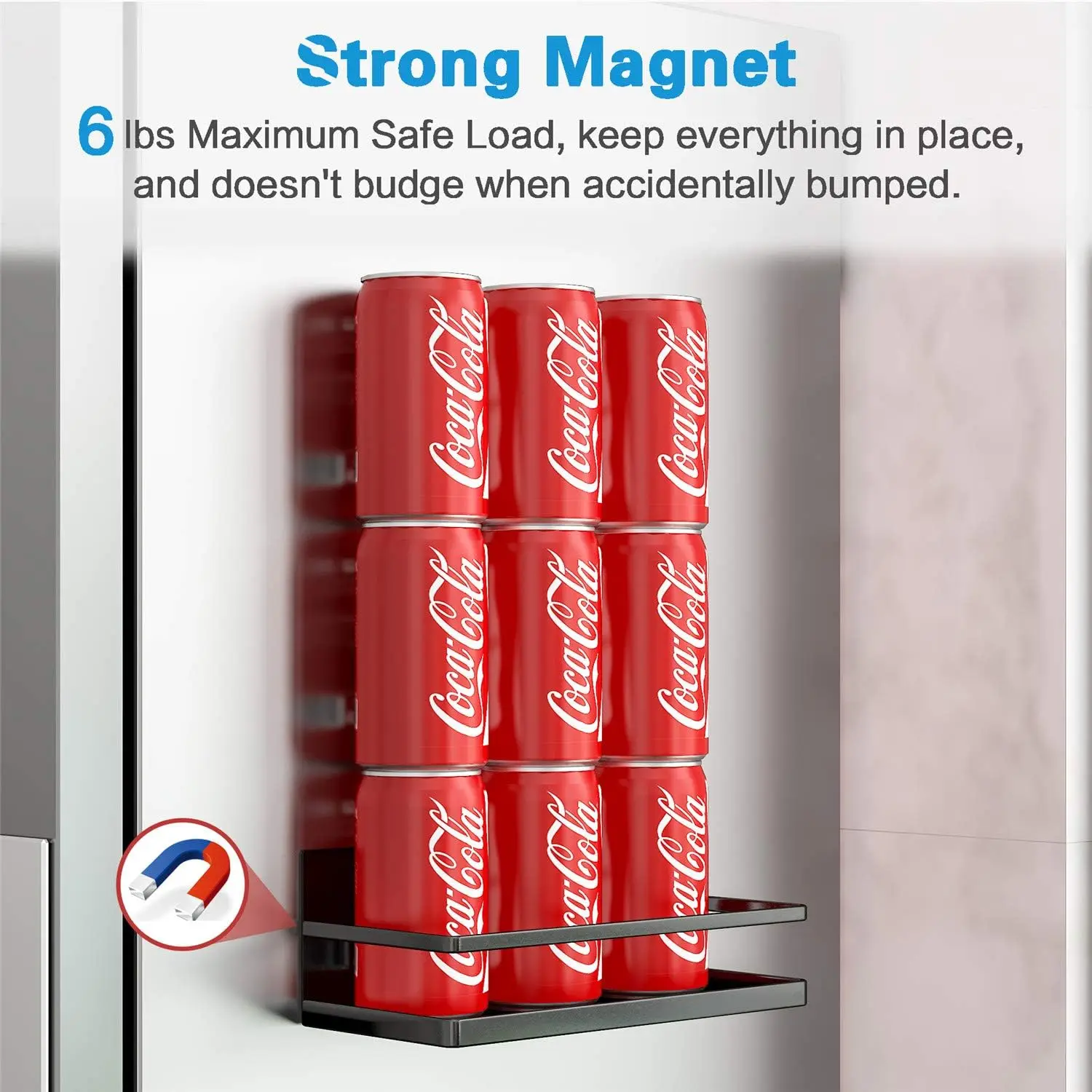 Magnetic Spice Rack Refrigerator Side Shelf Spice Storage Household ...