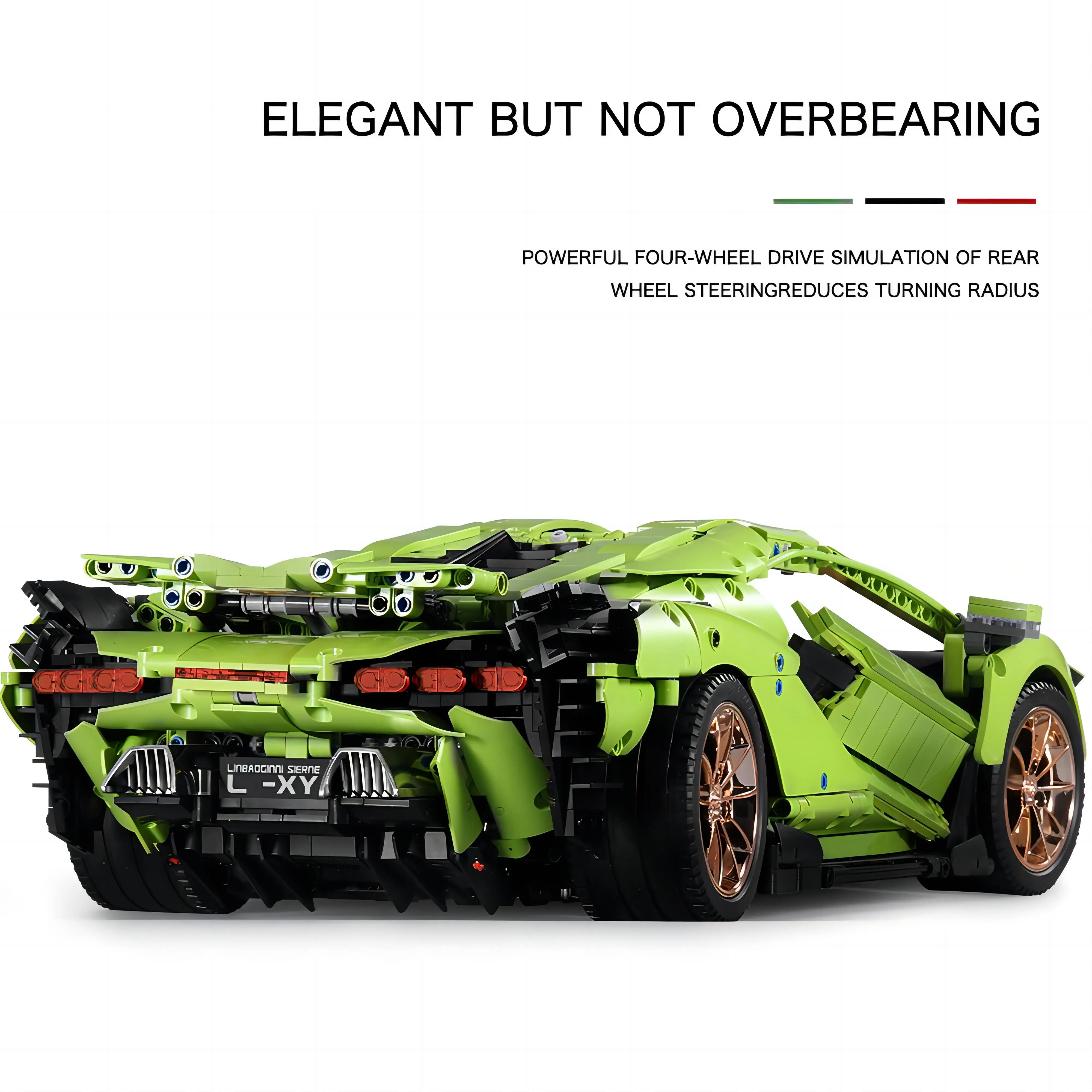 Technic Racing Car App Controlled Car Model Electronic Toys Building