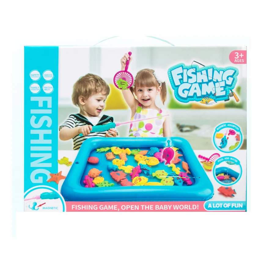 Настраиваемые детские подарки, пластиковые игры, рыболовная игрушка с подсветкой, рыболовная игра для детей