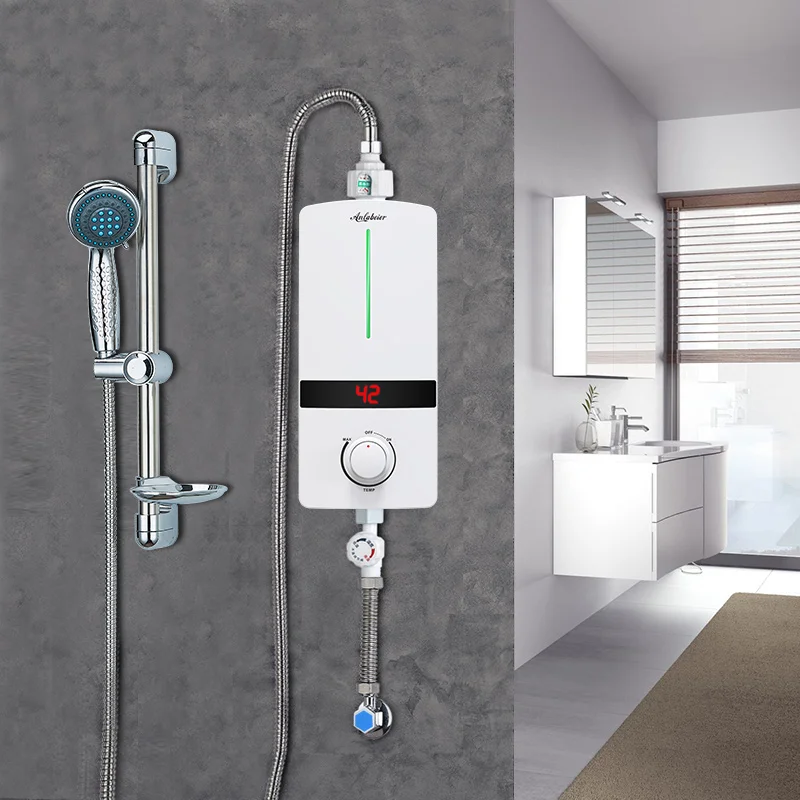Vertically Wall Mounted Installation Slim Type Hot alibaba Water Heater Tankless ELECTRIC WATER HEATER