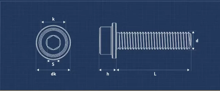 product hot selling standard flange face bolt with loose steel and stainless steel available in zinc and plain finish-60