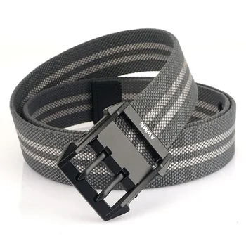 2022 New Fashionable Men's Canvas Nylon Belt Comfortable Awmn Pin for Buckle Fabric Tactical Belt for Casual Jeans