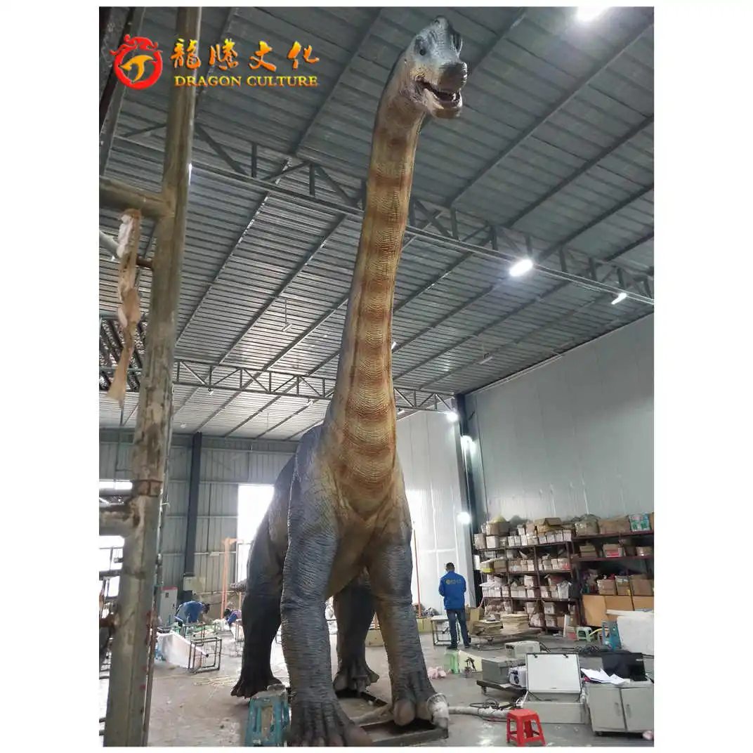 Realistic Brontosaurus Rip Dino-park Realistic Life Size Brontosaurus Model for Sale