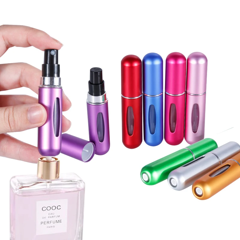 refillable travel perfume spray bottle