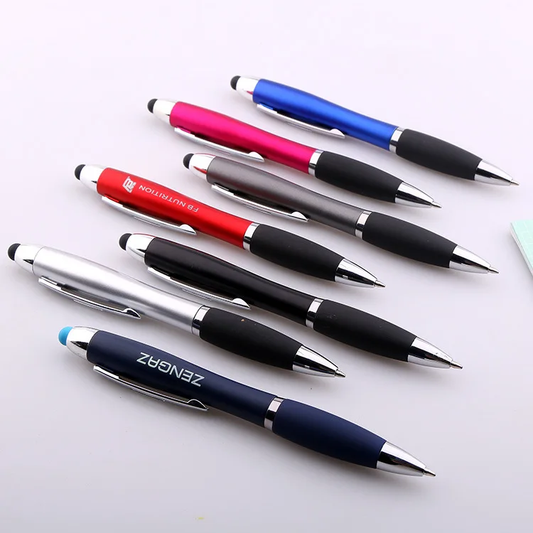 Amerpromo Ballpoint Pens parker Beta Standard Chrome Trim Red Color Plastic Body Custom logo Promotional Writing Ballpoint Pen