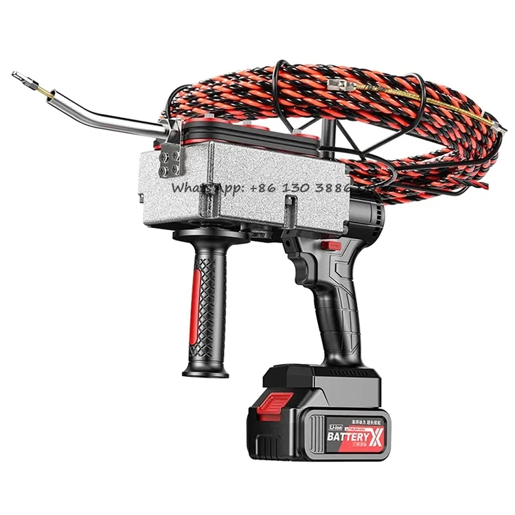 Brushless Wall Wiring Threading Machine - Efficient & Reliable