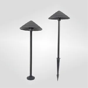 LED IP65 Waterproof Aluminum Garden Light Outdoor Pathway Lawn Lamp 12V 24V Warm White Decorative Landscape Bollard Light for