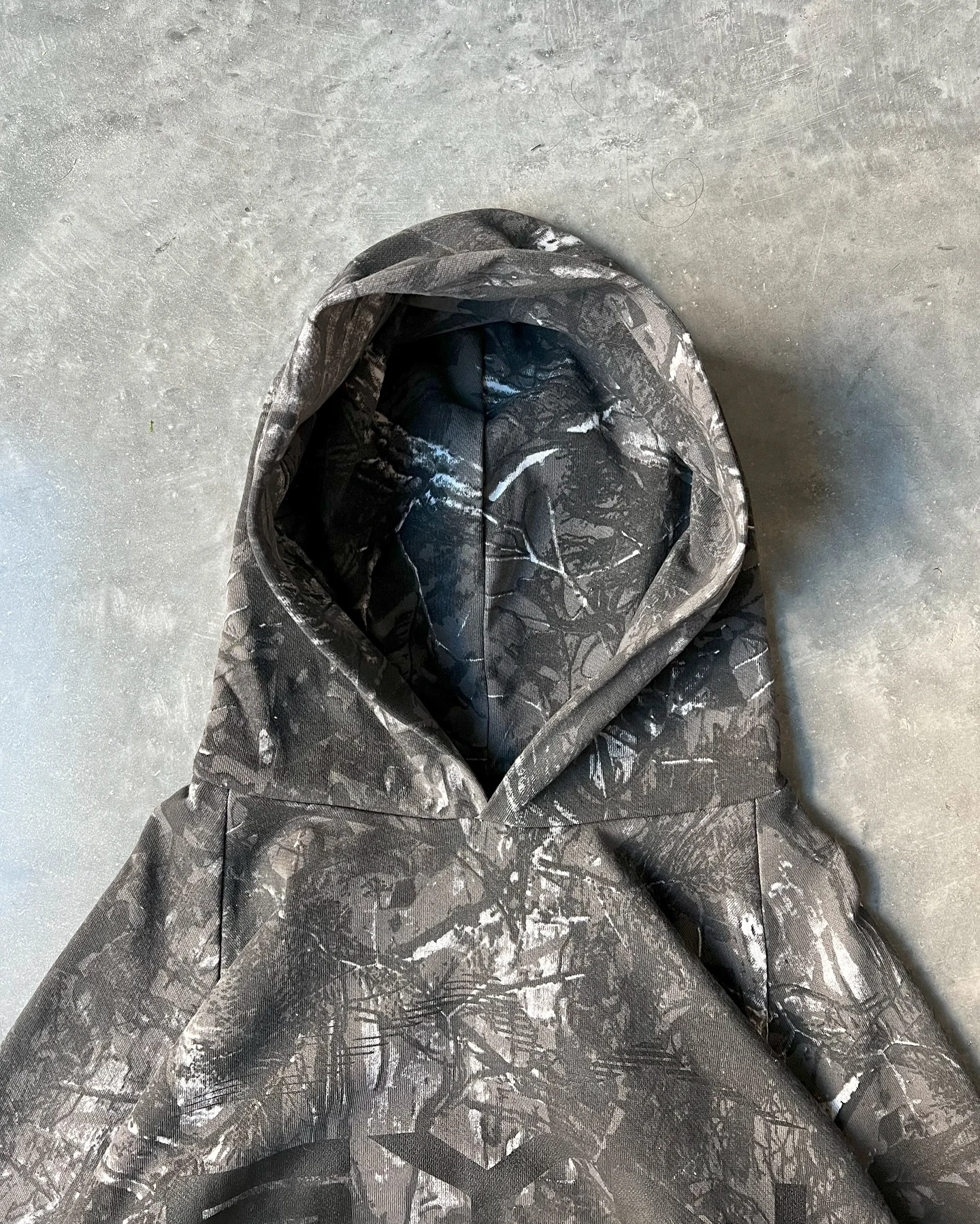 Custom Vintage Tree Camo Embroidered Pullover Hoodie 3D Hooded Jacket for Men Camo Hunting Print gallery 4