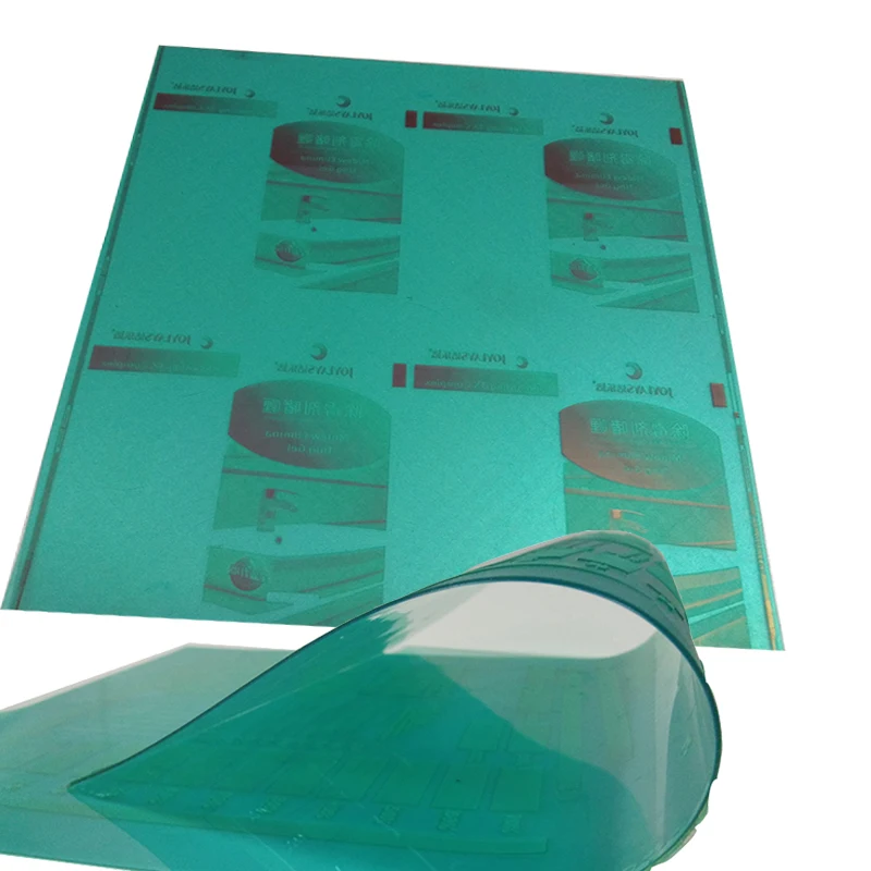 Professional Offset Printing Water Washable Digital Photopolymer Plates Supplier for Letterpress