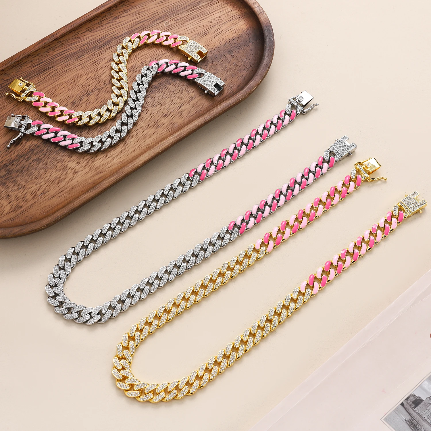 Fantasy Jewelry Cuban Link Chain Hip Hop Men's Wholesale Charms