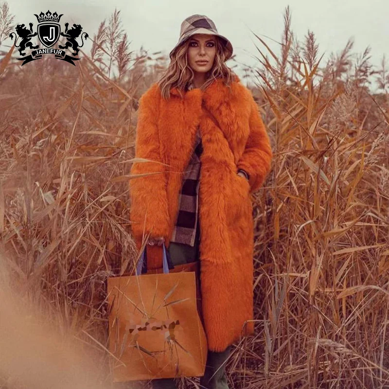 Wholesale Winter Tibet Lamb Fur Jacket - Real Mongolian Fur