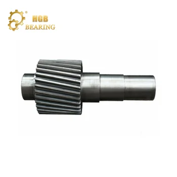 High quality gear shaft OEM transmission steel spline shaft
