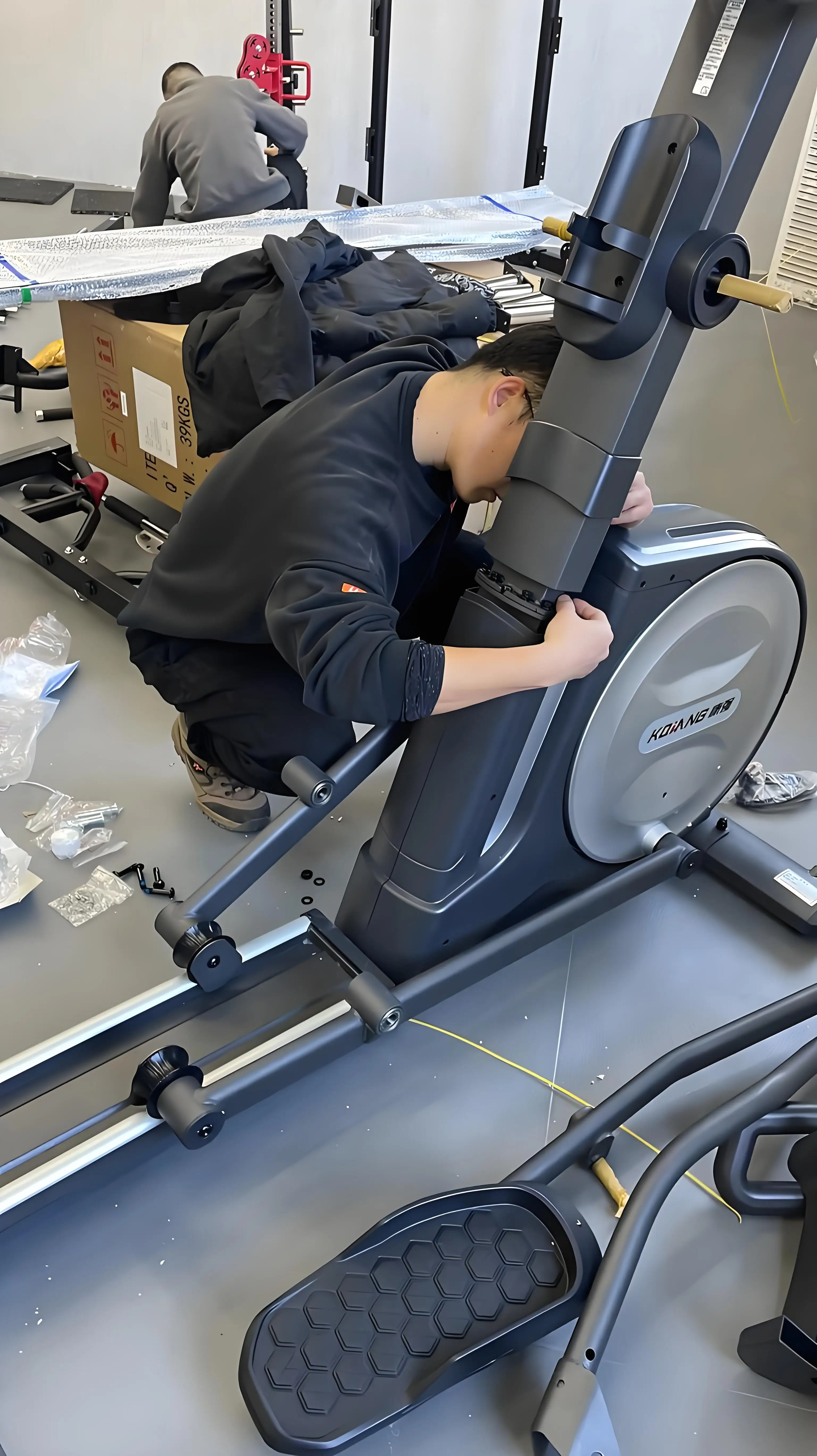 高品質業務用筋力トレーニングジムフィットネスマシン トライセップ