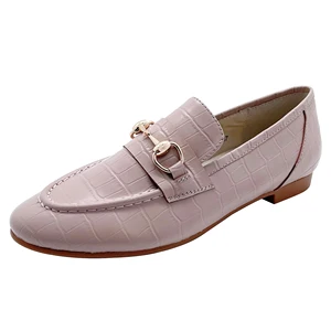 Fashion Trend Breathable Women Leather Shoes Flat Shoes Ladies