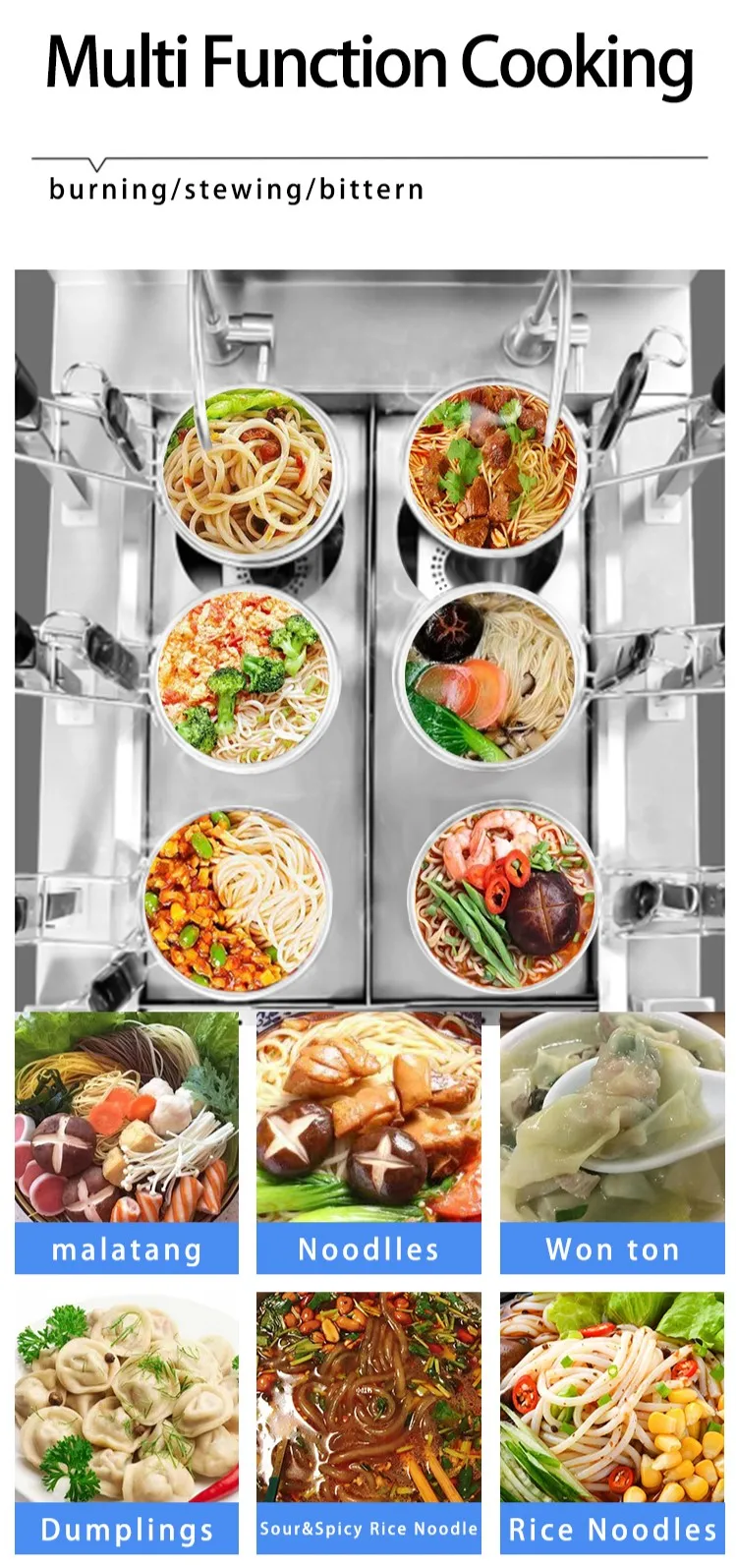 Counter Top Deep Fryer School Kitchen Equipment Catering Equipment For