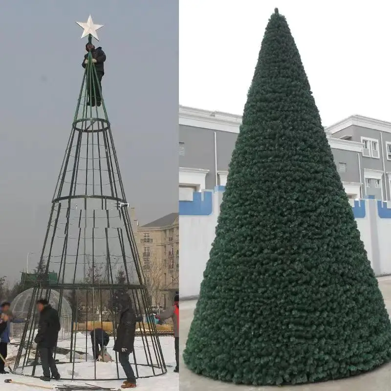 4m Christmas Tree Large Programming Xmas Rgb Led Tree Metal Frame Giant