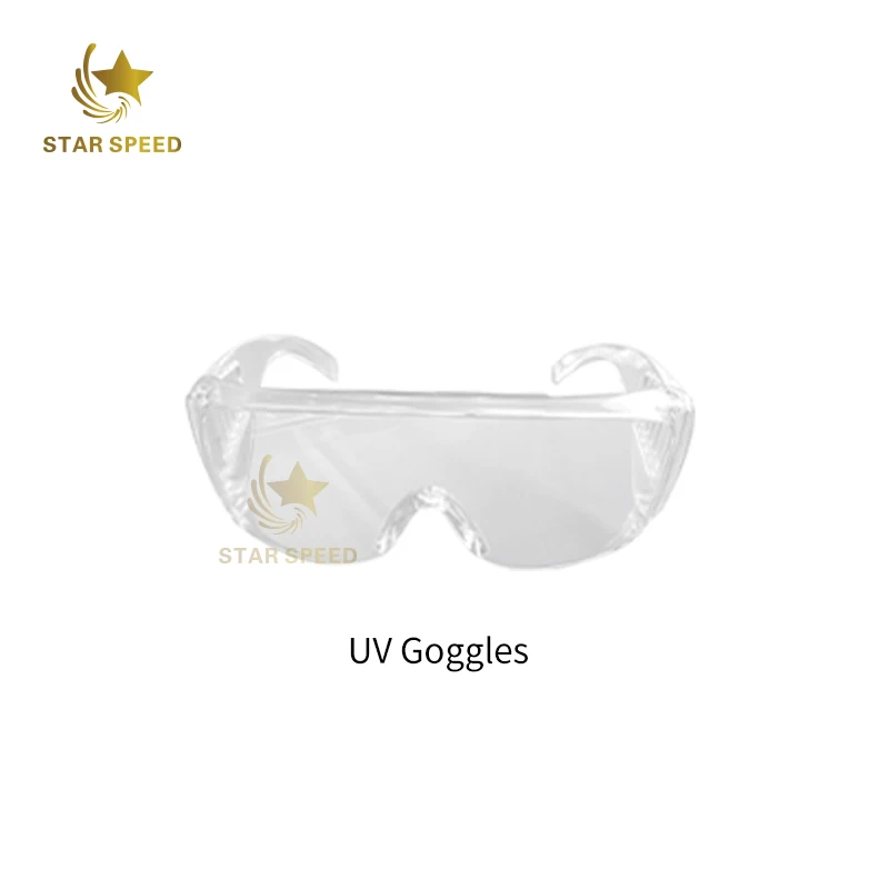 Star Speed UV Goggles UV LED Lash Extension Protective UV Light Goggles